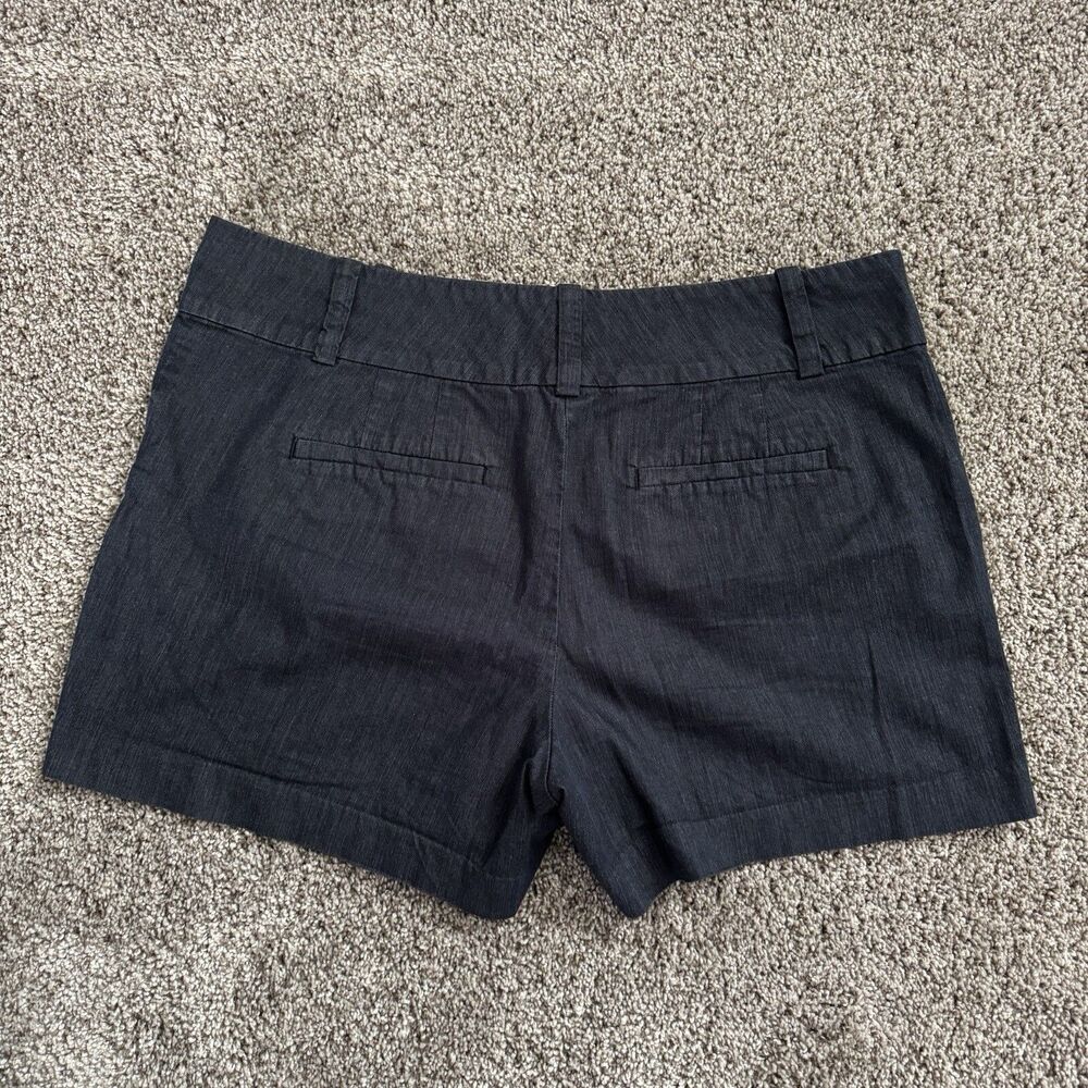 ANN TAYLOR Signature Chino Flat Front Mid Rise Shorts Size 8 Inseam 4.25” - Picture 5 of 8